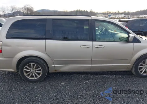 2014 Dodge Grand Caravan Sxt из США, поврежденный, VIN 2C4RDGCG5ER390846